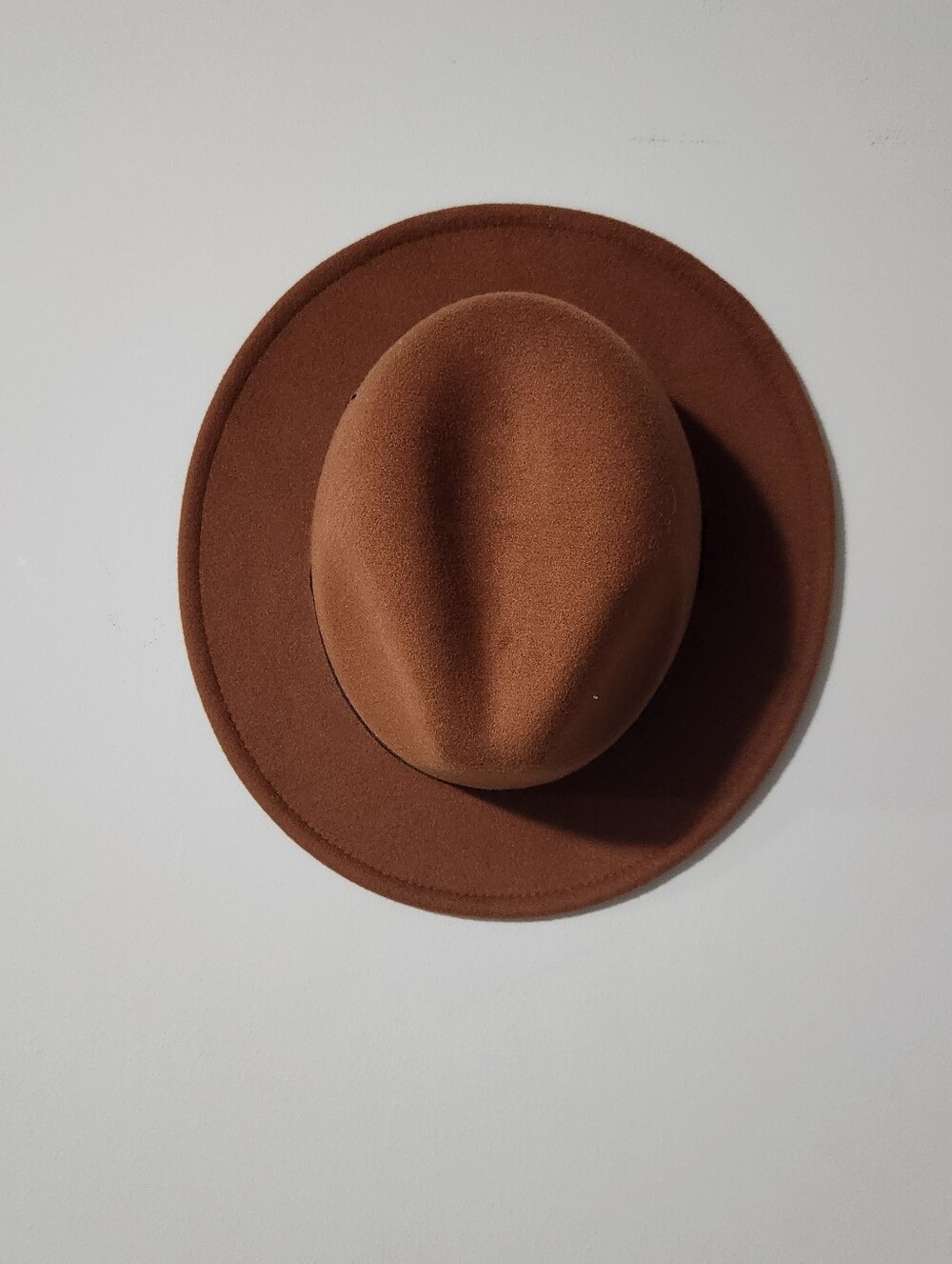 H&M Tan/Brown Wool-Feel Fedora